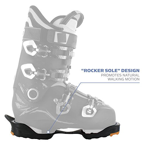Yaktrax SkiTrax Ski Boot Tracks Traction and Protection Cleats (1 Pair)