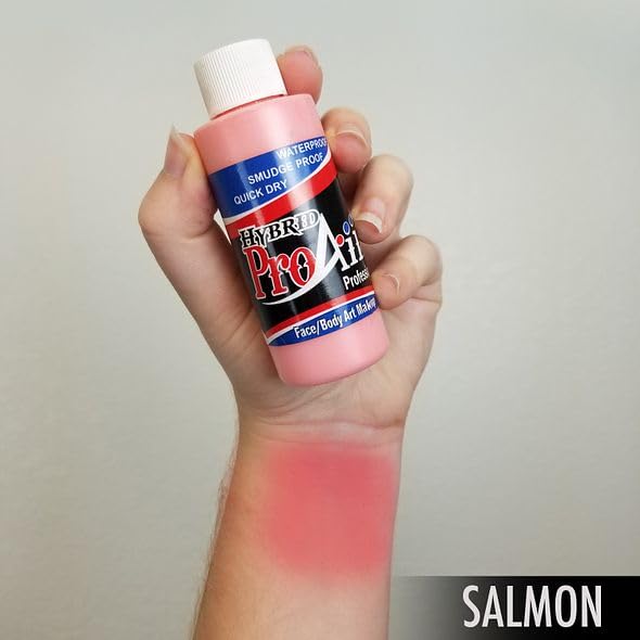 ProAiir Face and Body Painting Makeup - 2oz (60ml) Salmon