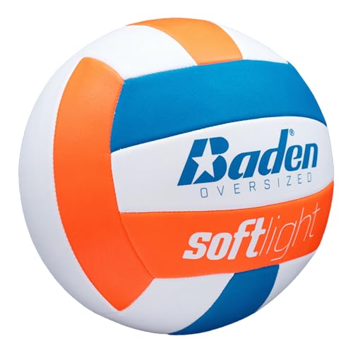 Baden | Softlight VXT2 | No Sting FlexFoam Cover | Youth Oversized Training Volleyball | K-5 Youth Players | 20% Larger + ...