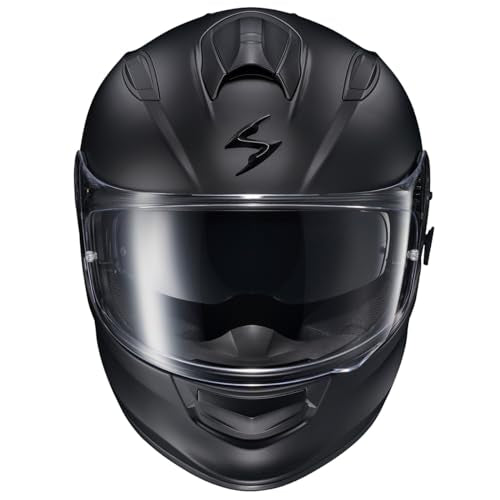 ScorpionEXO Ryzer Full Face Motorcycle Helmet with Pinlock Ready Shield with Integrated Speaker Pockets DOT ECE Approved S...