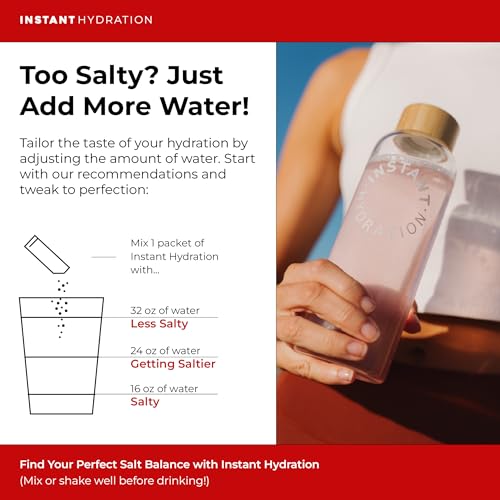 Instant Hydration Electrolytes Powder Packets - Paloma Electrolyte Drink Mix - Zero Sugar - Keto, Vegan, Gluten-Free, Non-...