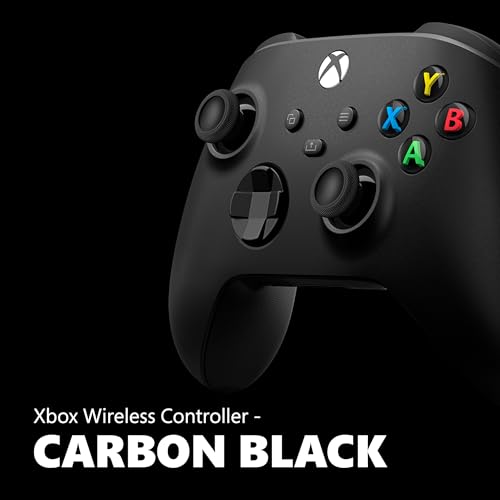 Xbox Wireless Gaming Controller (2025) – Carbon Black – Play on Xbox, Windows, Android, iOS, FireTV Sticks, Smart TVs, VR ...
