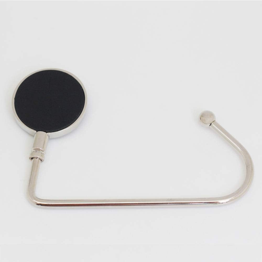 ROFLYER Purse Hook Hanger for Table Bar Long Handbag Hanger Bag Hanger with Velvet Pouch (Best Mom Ever)