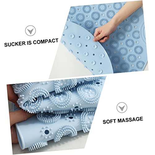 Healvian Foot Massager Bath Mat Acupressure Foot Mat Round Shower PVC Massage Pad Easy to Clean