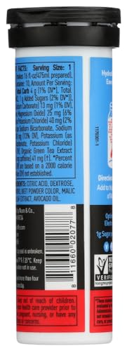 Nuun Energy: Cherry Limeade Electrolyte + Caffeine Tablets (6 Tubes of 10 Tabs)6