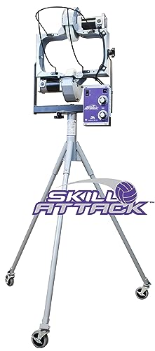 Skill Attack Volleyball Machine and Individual Training Tool for Serve Receive, Defensive and Attacking Drills, by Sports ...
