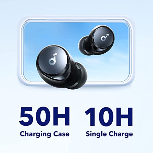 Soundcore by Anker Space A40 Adaptive Active Noise Cancelling Wireless Earbuds, Reduce Noise by Up to 98%, Ultra Long 50H ...