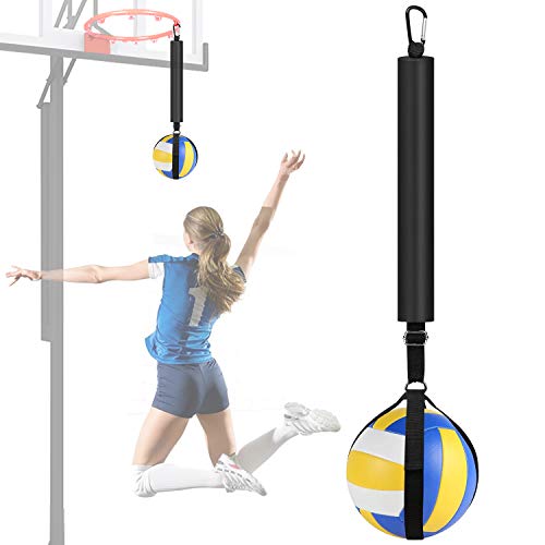 TOBWOLF Volleyball Spike Trainer, Elastic Self-Training Volleyballs Resistance Band, Volleyball Equipment Training Aid Imp...