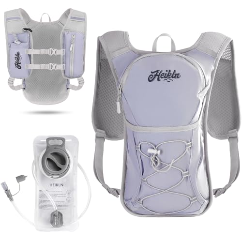 Hydration Backpack,Lightweight Water Backpack with 2L Water Bladder Running Hydration Vest Backpack for Hiking Running Cyc...