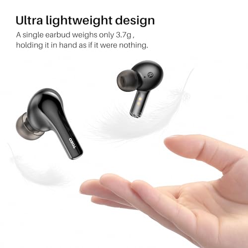TOZO A2 Mini Wireless Earbuds Bluetooth 5.3 in Ear Light-Weight Headphones Built-in Microphone, IPX5 Waterproof, Immersive...