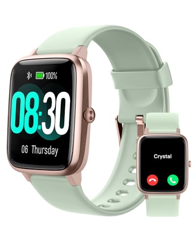 GRV Smart Watch for iOS and Android Phones (Answer/Make Calls), Watches for Men Women IP68 Waterproof Smartwatch Fitness T...