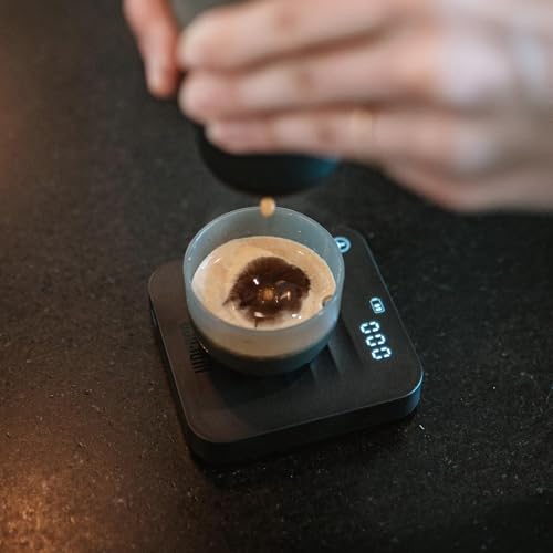WACACO Exagram Pro Coffee Scale with Timer, Smart Espresso Scale with Carrying Box, Automatic Timing Rechargeable Mini Dig...