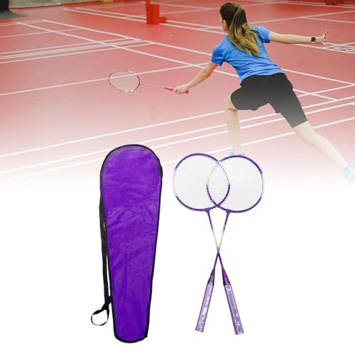 Badminton Rackets Badminton Equipment 1 Pair Badminton Racquets Set Shuttlecock Racket for Couples Family Exercise Lawn Be...
