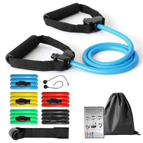 Professional Resistance Bands. Latex-Free, Work Out Bands, Stretch Bands for Working Out Women or Men, Exercise Bands Set ...