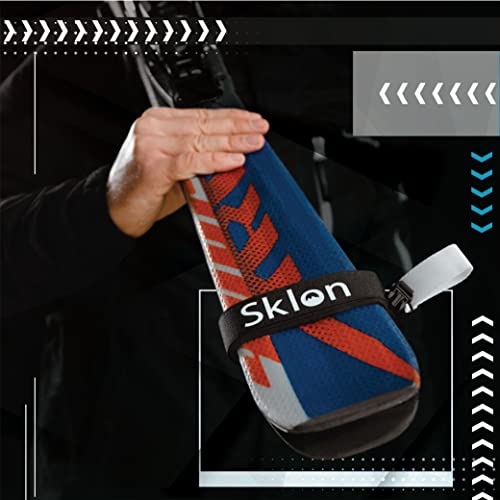 Sklon Ski Strap Fasteners - Rubber 2 Pack Carrier - Securely Transport Your Skis - Ski Accessories Great for Carrying Ski ...