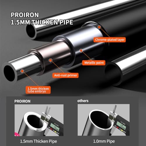 PROIRON Door Pull Up Bar Doorway Frame Chin Up Bar from 28.3in-38.2in,No Screws,Home Gym Upper Body Workout Fitness Equipm...