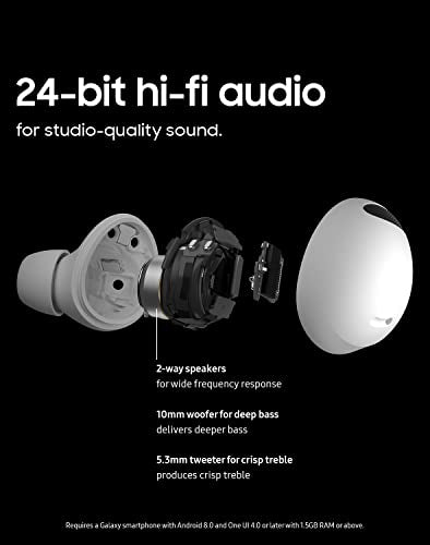 SAMSUNG Galaxy Buds 2 Pro True Wireless Bluetooth Earbuds w/ Noise Cancelling, Hi-Fi Sound, 360 Audio, Comfort Ear Fit, HD...