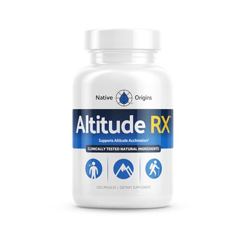 Altitude RX OxyBoost Complex. Altitude Formula for Acclimation to Ski or Mountain Trips with Vitamin C, Alpha Lipoic Acid...