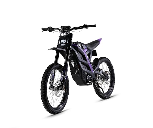 Pruk Falcon Pro Electric Dirt Bike for Adults, 72V 35Ah Battery, 10000W Motor(Peak), Top Speed 56MPH, 75 Mile Range, 19” T...