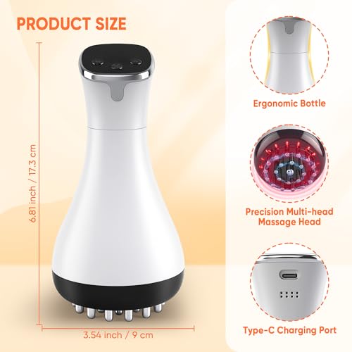 Lymphatic Drainage Massager & Anti Cellulite Massage Tool,Fascia Blaster for Cellulite,Helps Reduce Stretch Marks for Leg...