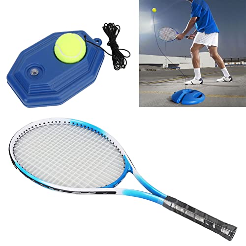 Keenso Tennis Trainer Oversize Portable Tennis Practice Set Tennis Practice Training Tool for All Ages Beginners (2 Racket...