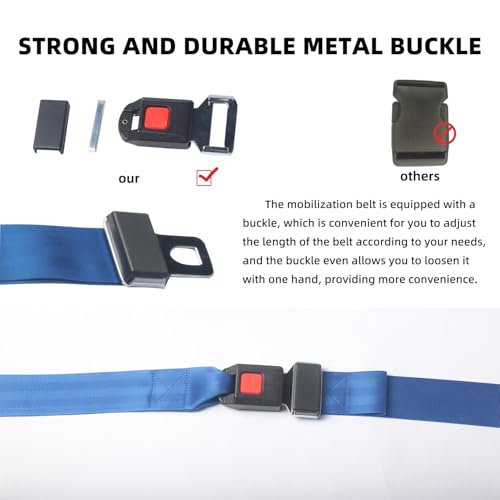 Puxhoea Mobilization Belt Physical Therapy -Physical Therapy Belt Used for Rehabilitation, Stretching, Manual Therapy- Hig...