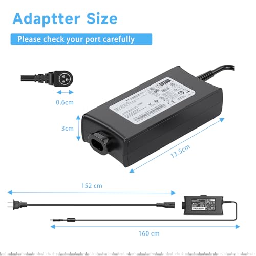 HHZ 90W AC Adapter Compatible with Resmed S9 Series VPAP CPAP Machines, 24V/3.75A Charger S9 IP21 369102 ReSmed S9 autoset CPAP 3PIN Power Cord Supply