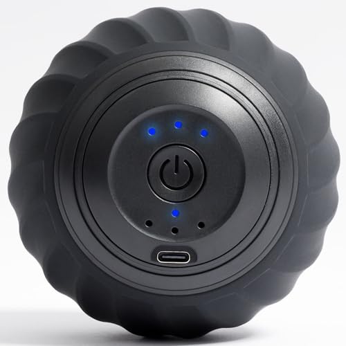 Frost Fit VibePro Pulse - Vibrating Massage Ball Massager - Deep Tissue Therapy Ball with 4 Speeds - Myofascial Release & ...