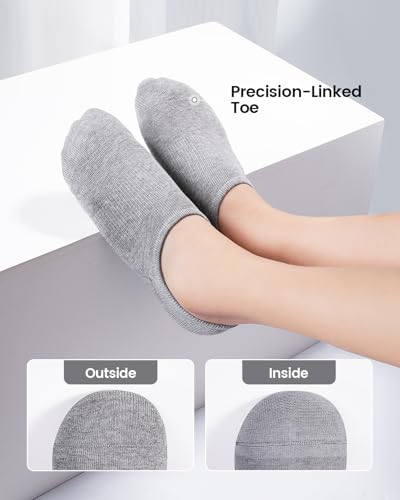 IDEGG No Show Socks Women & Men Low Cut Ankle Short Anti-slid Athletic Running Casual Invisible Liner Socks