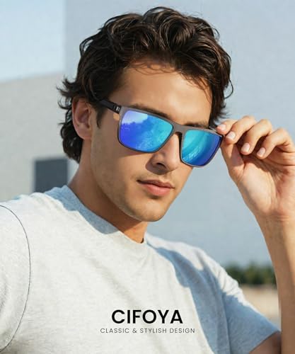 CIFOYA Sunglasses-Men Polarized Mens Sunglasses: Classic Women Sun Glasses UV Protection for Fishing Driving Golf 5PACK