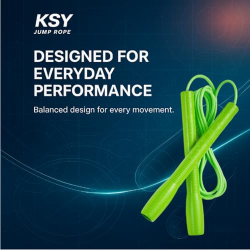 Jump Rope for Men and Women (Lifestyle Series) – Premium Soft-Grip Fitness Rope for Women | Elegant Design, Smooth Rotatio...
