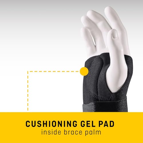 FUTURO Compression Stabilizing Wrist Brace, Right Hand, Small/Medium Size, Provides Support to Injured Wrists, Easy-to-Use...