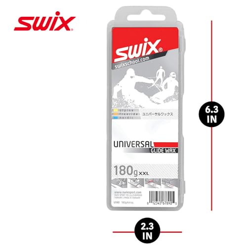 Swix Universal Ski/Snowboard Glide Wax, 60g or 180g
