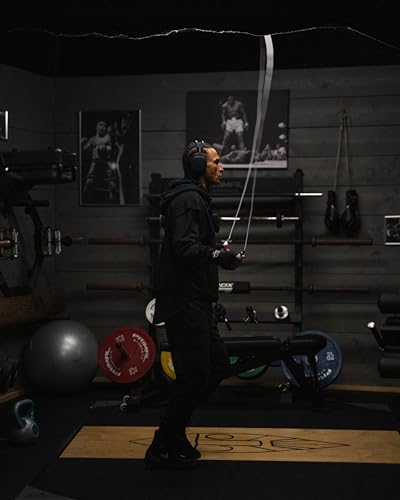 BOXROPE, A Jump Rope Made For Boxing, Tangle-Free, 15% Heavier Than A Normal PVC Rope, Boxer Jump Rope, Adjustable, Includ...