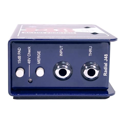 Radial J48 MK2 48V Phantom Power Active Direct Box