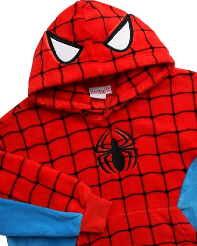 Disney Kids Oversized Hoodies - Spider-Man Lilo & Stitch Mickey Mouse Plush Wearable Blanket Hoodie for Boys & Girls (5-12)