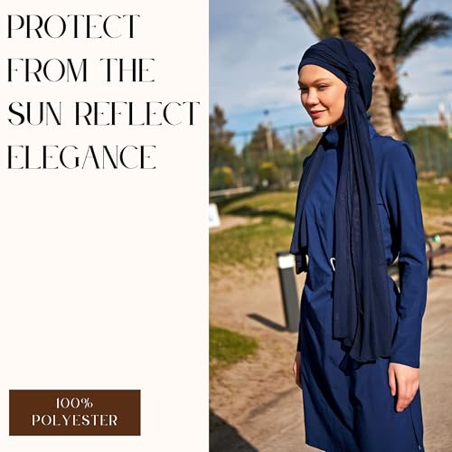 Islamic Swimming Bonnet for Women | Modest Hasema Cap - Summer Headscarf for Beach and Pool, Bandana, Hijab, Women's Turban.