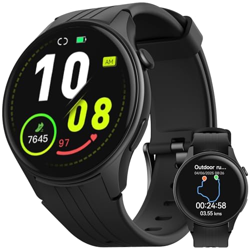 Parsonver Smart Watch, Built-in GPS, Bluetooth Calling, Fitness Watch for Men Women with 100+ Sport Modes, IP68 Waterproo...