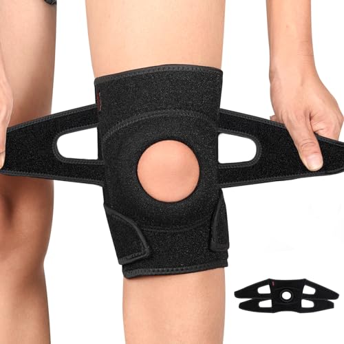 Hultixx Knee Brace for Women Adjustable Knee Support Brace for Men Women for Meniscus Tear, Dual Side Stabilizers, Patella...