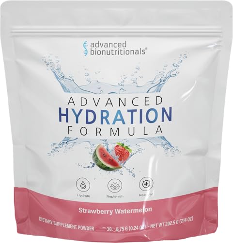 Advanced Bionutritionals Advanced Hydration Formula Electrolyte Drink Mix Powder with ElectroPrime®, L-Taurine, TyroPure™,...