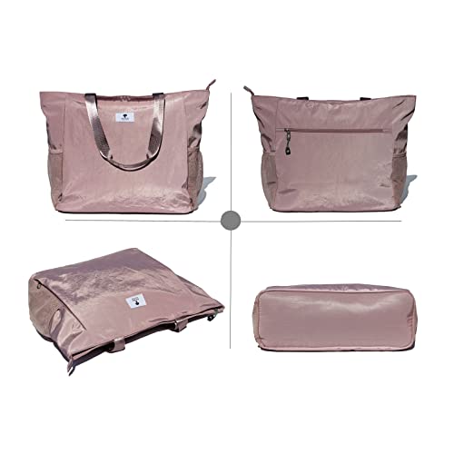 ESVAN Yoga Mat Bag Yoga Tote Carrier Shoulder Bag Carryall Tote for Office,Yoga,Pilates,Travel,Beach and Gym