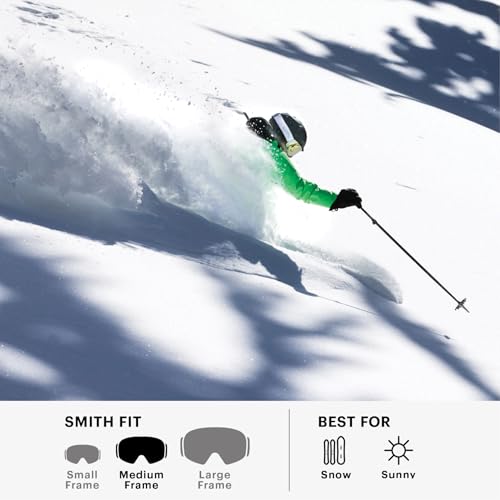 SMITH Daredevil Snow Goggles – Youth Ski & Snowboarding Goggles with Carbonic-X Lens & 100% UV Protection – for Boys & Girls