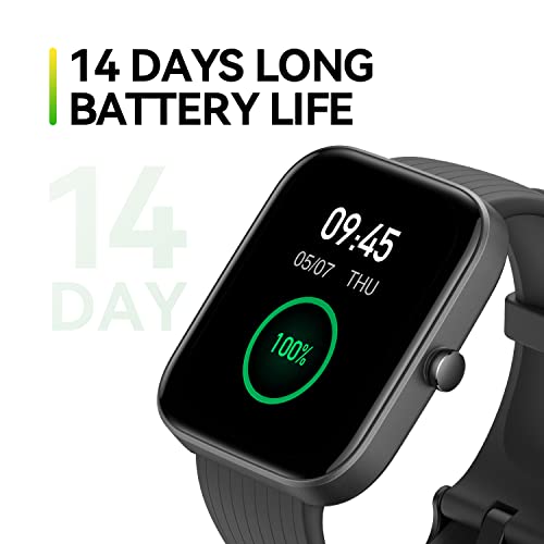 Amazfit Bip 3 Pro Smart Watch for Women, 4 Satellite Positioning Systems, 1.69" Color Display, 14-Day Battery Life, 60+ Sp...