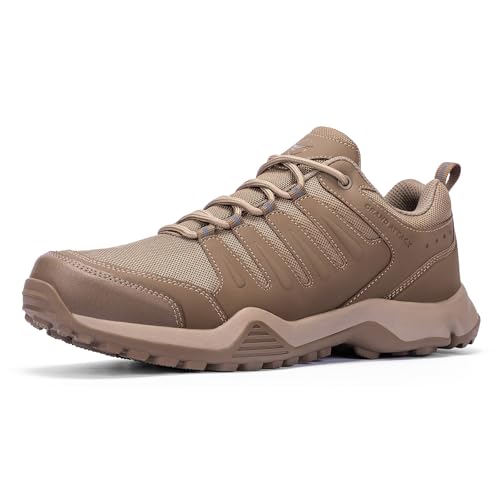 Grand Attack Men's Waterproof Hiking Shoes Lightweight Approach Trekking Comfortable Backpacking Boots Non Slip Work Shoes...