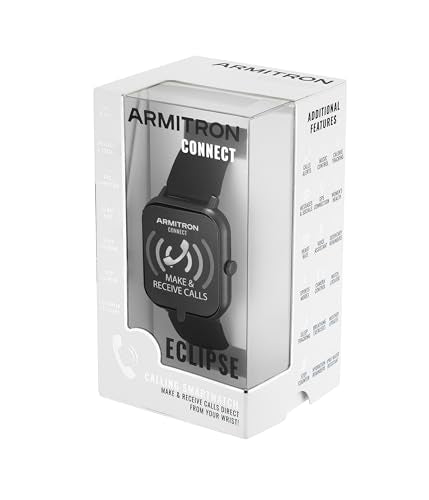 Armitron Connect Eclipse Smartwatch, Health and Fitness Tracker, Sport Modes, Water Resistant and More