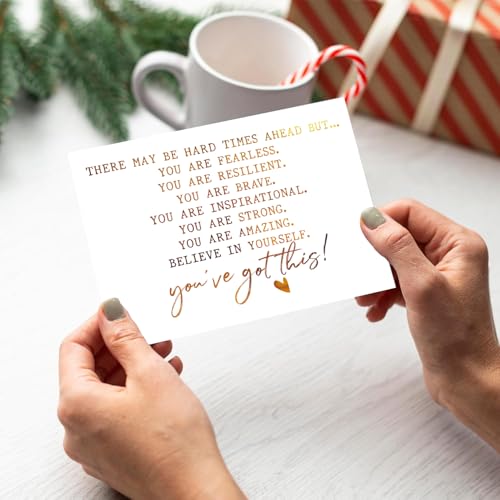 PUGAILA Heartfelt Encouragement&Support Card, Sympathy, Get Well, Affirmation, Positive Sobriety, Thinking of You, Speedy ...