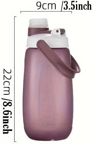 Sports Water Bottle, Water Bottles for Men, Plastic Water Bottle, BPA-Free,Leak-Proof, Reusable Water Bottle for School, Outdoor,Gym, Running, Hiking (Blue 33.5 OZ)