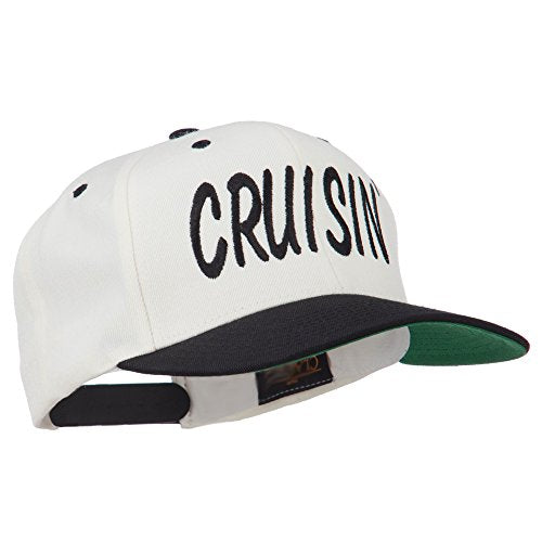 e4Hats.com Cruisin Embroidered Flat Bill Cap