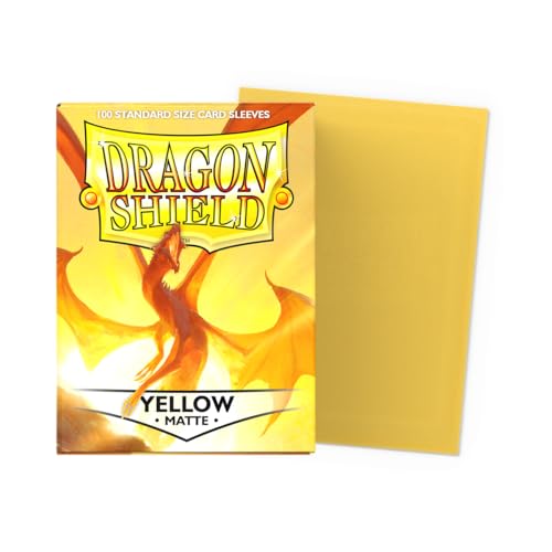Dragon Shield | Standard Size Card Matte Sleeves | 100 CT - Smooth & Tough Premium TCG Sleeves | Compatible with Pokemon, ...