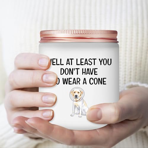 Risnoae Get Well Soon Gifts for Women, Men - Funny After Surgery Recovery Encouragement Humor Sympathy Candle Gifts - Feel...